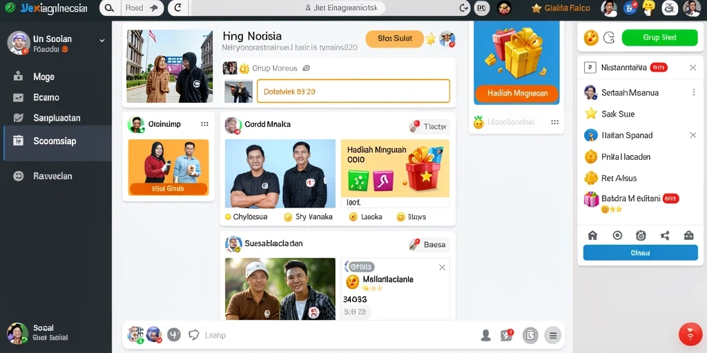 Tampilan awal game CINASIPIT yang mengesankan.