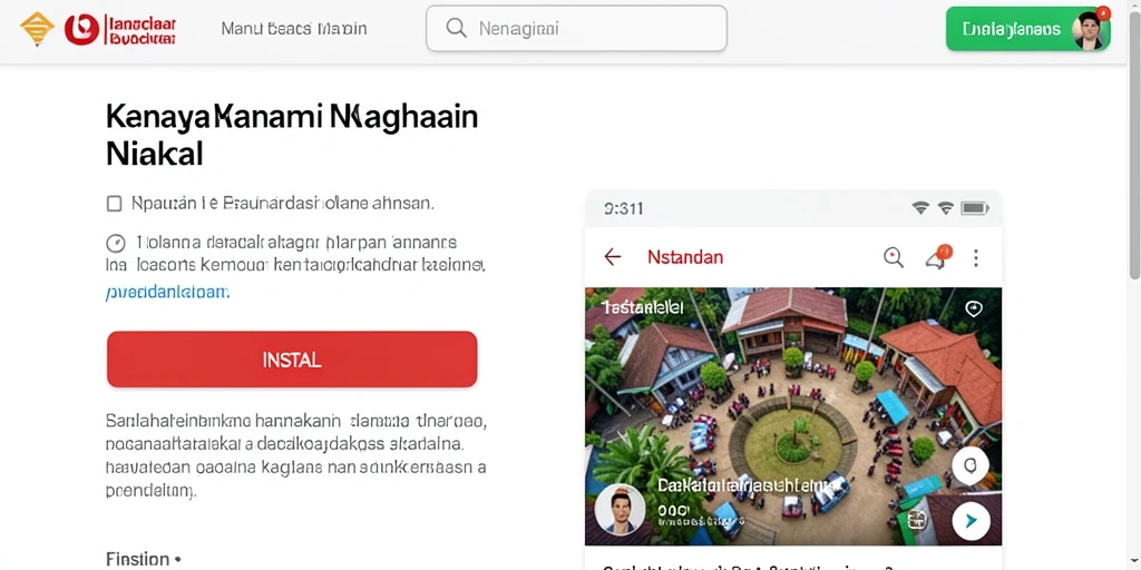 Tampilan antarmuka HARGATOTO yang menawan.