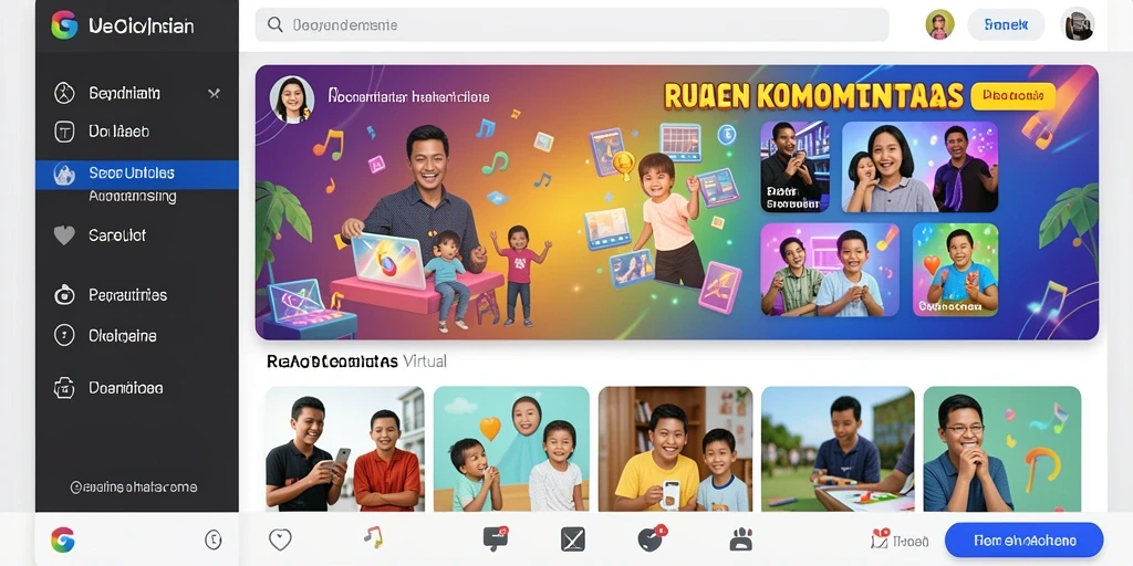 Tampilan antarmuka yang ramah pengguna.