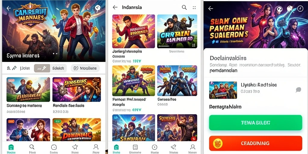 Tampilan antarmuka pengguna yang menarik dan intuitif.