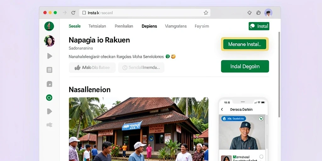 Tampilan antarmuka yang menarik dan user-friendly.