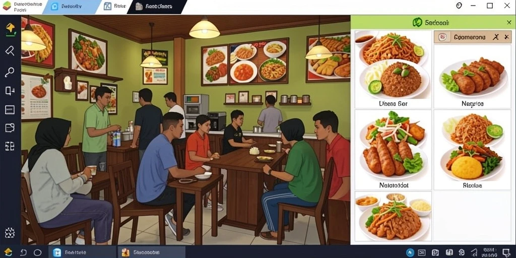 Tampilan antarmuka yang intuitif dan mudah dinavigasi.
